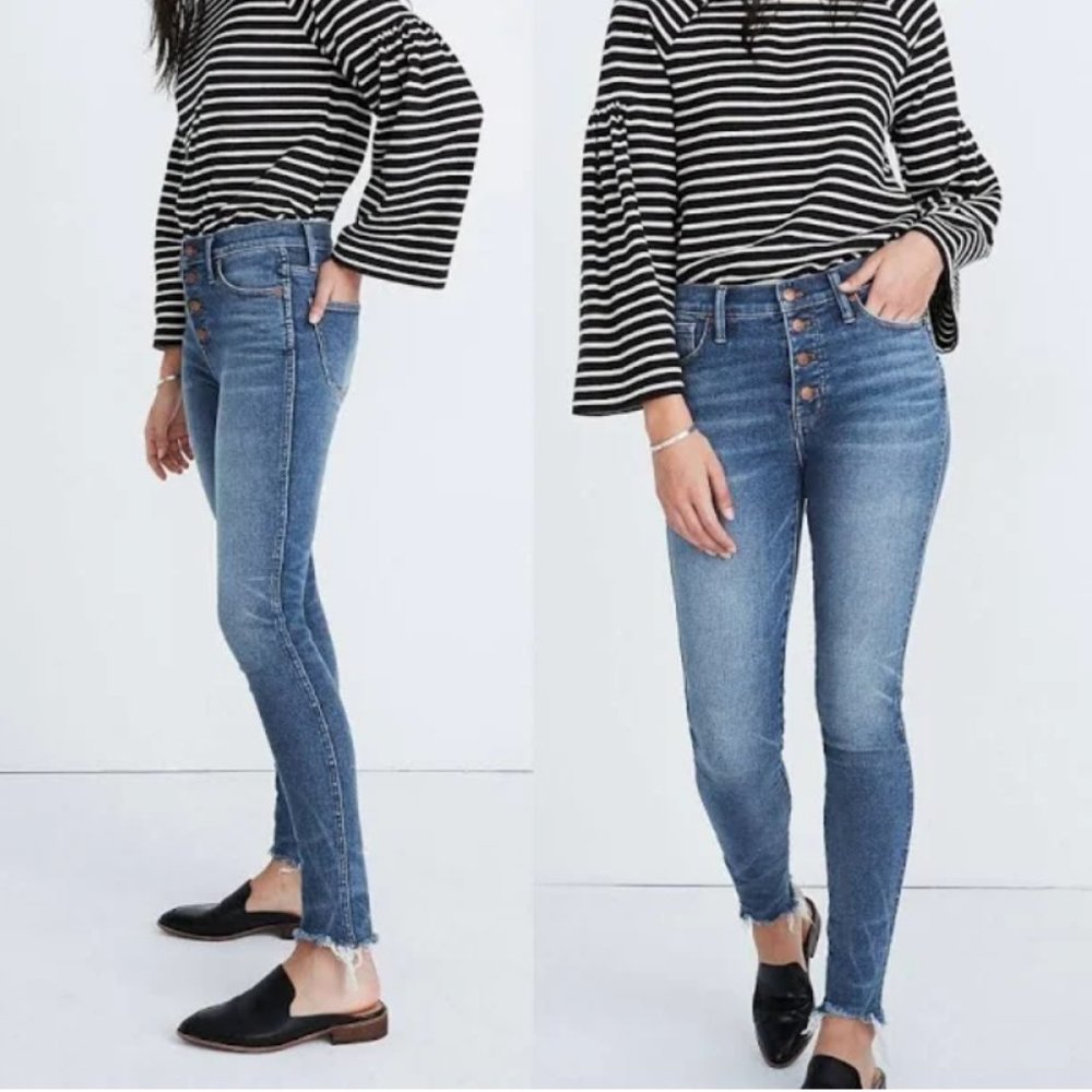 Madewell 10 inch high-rise skinny jean